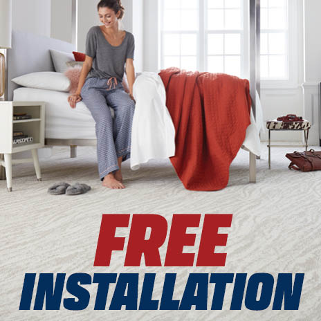 Free carpet install